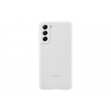 Чехол (клип-кейс) Samsung для Samsung Galaxy S21 FE Silicone Cover (Белый)