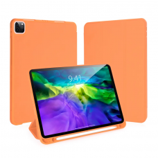 Чехол книжка iPad Pro 11" Gurdini Milano Series (pen slot) (Оранжевый)