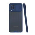 Чехол REALM со слайд-камерой для Samsung S21 Plus 6.7" + (Темно-синий)