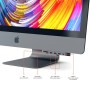 Отзывы владельцев о Переходник Satechi Aluminum Type-C Clamp Hub Pro для new 2017 iMac и iMac Pro. Порты 3хUSB 3.0, USB-C, SD, micro-SD (Серый космос)