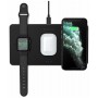 Отзывы владельцев о Беспроводное зарядное устройство Satechi Trio Wireless Charging Pad для телефона, часов и наушников (Серый космос)