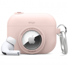 Чехол Elago для AirPods Pro Unique AT Snarpshot Hang case (Розовый)