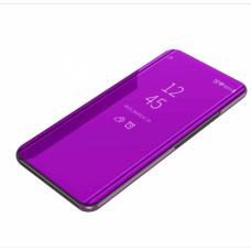 Чехол-книга Clear View для Xiaomi Note 10PRO (Фиолетовый)