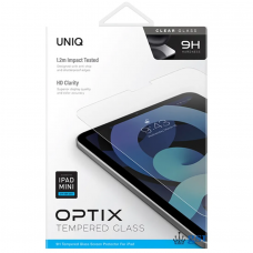 Защитное стекло Uniq OPTIX CLEAR Glass для iPad mini 2021 (Прозрачное)