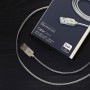 Отзывы владельцев о Дата-кабель Steel USB - Lightning, алюминий, MFI, 1.2м, стальной, Deppa