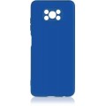 Чехол силиконовый Silicon Cover для Xiaomi Poco X3/X3 PRO (Синий)