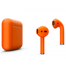 Беспроводные наушники Apple AirPods 2 Color (без беспроводной зарядки чехла) Оранжевый