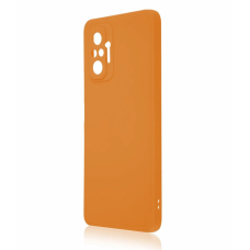 Чехол силиконовый Nano для Xiaomi Redmi NOTE 10 PRO (Оранжевая папайя)