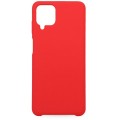 Чехол силиконовый Silicon Cover для Samsung A12/M12 (Красный)