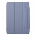 Чехол-подставка Deppa Wallet Onzo Magnet для Apple iPad Pro 11" (2020/2021) (Серо-лавандовый)