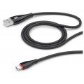 Дата-кабель Deppa Ceramic USB - micro USB, 1м (Черный)