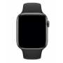 Ремешок Sportband для Apple Watch 42/44/45mm силиконовый (Черный)