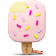 Чехол Elago для AirPods 3 (2021) Unique Ice Cream Hang case (Розовый)