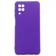 Чехол силиконовый Silicon Cover для Samsung A22/М22/M32 (Фиолетовый)
