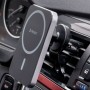 Отзывы владельцев о Автомобильный держатель Deppa Mage Safe Qi для iPhone, магнитный (Черный)