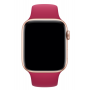Отзывы владельцев о Ремешок Sportband для Apple Watch 38/40/41mm силиконовый (Сочный гранат)