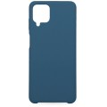 Чехол силиконовый Silicon Cover для Samsung A12/M12 (Синий)