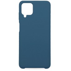 Чехол силиконовый Silicon Cover для Samsung A12/M12 (Синий)