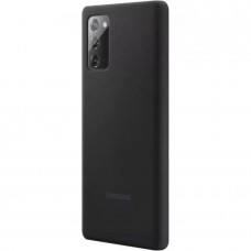 Чехол силиконовый Silicon Cover для Samsung Note 20 (Черный)