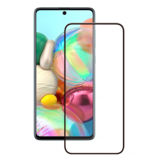Защитное стекло Deppa 3D Full Glue для Samsung Galaxy A72 (2021), 0.3 мм (Черная рамка)