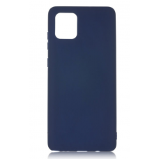 Чехол силиконовый Silicon Cover для Xiaomi Mi 10 Lite (Синий)