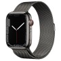 Отзывы владельцев о Часы Apple Watch Series 7 GPS + Cellular 45 мм, корпус нержавеющая сталь «серый космос», миланский сетчатый браслет «серый космос»