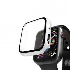 Кейс Deppa со стеклом для Apple Watch series 44 мм (Белый)