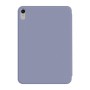 Чехол-подставка Deppa Wallet Onzo Magnet для Apple iPad Mini 6 (2021) (Серо-лавандовый)