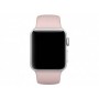Ремешок Sportband для Apple Watch 42/44/45mm силиконовый (Розовый песок)